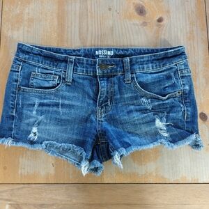 Mossimo Supply Co. Women's Distressed Blue Jean Shorts